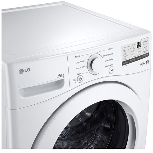 Combo Lg 25Kg Front Sin Pedestal Wm25Wv2S6W.df20W Blanco