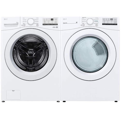 Combo Lg 25Kg Front Sin Pedestal Wm25Wv2S6W.df20W Blanco