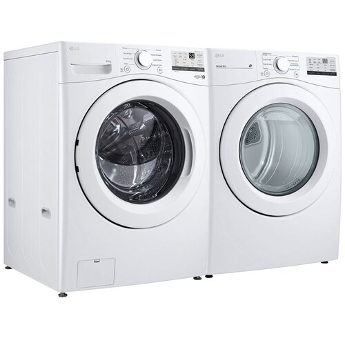 Combo Lg 25Kg Front Sin Pedestal Wm25Wv2S6W.df20W Blanco