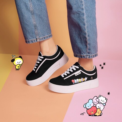 Tenis Loly In The Sky Minini 22-25 Negro