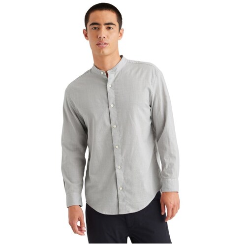 Camisa Casual De Manga Larga Dockers Estampada Para Caballero - Gran