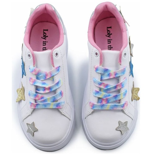 Zapato Loly In The Sky con Moño 15-21 Blanco