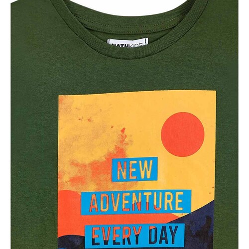 Playera para Niño Manga Corta Landscape Nath Kids