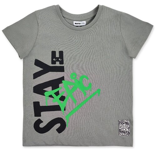 Playera para Niño Manga Corta Urban Attitude Nath Kids
