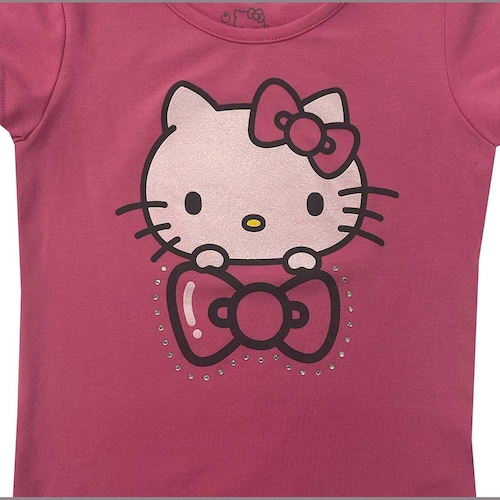 Conjunto para Bebé 2 Piezas Falda Tie Dye y Playera Hello Kitty