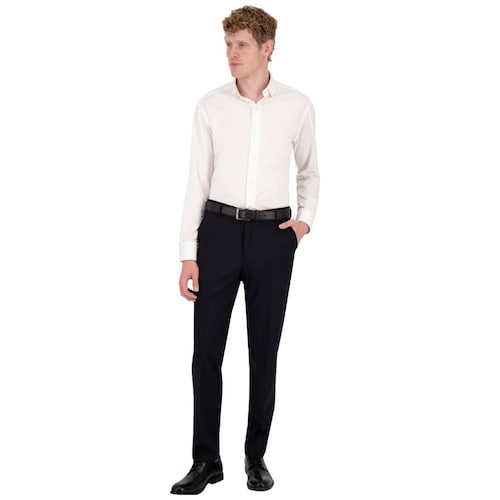 Pantalón de Vestir Formens Diseño Liso para Hombre