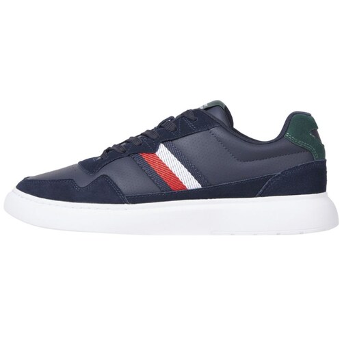 Tenis Azul Suede Tommy Hilfiger