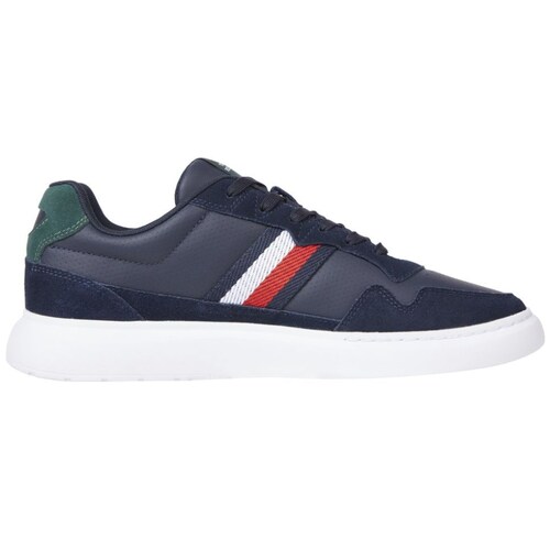 Tenis Azul Suede Tommy Hilfiger