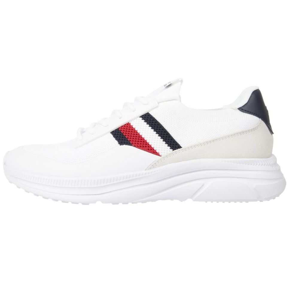 Tenis Blanco Textil Tommy Hilfiger