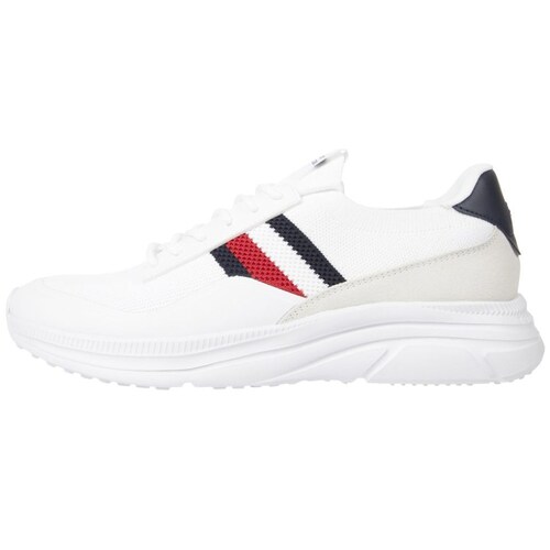 Tenis Blanco Textil Tommy Hilfiger