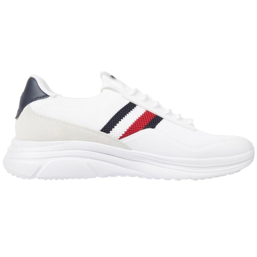 Tenis Blanco Textil Tommy Hilfiger
