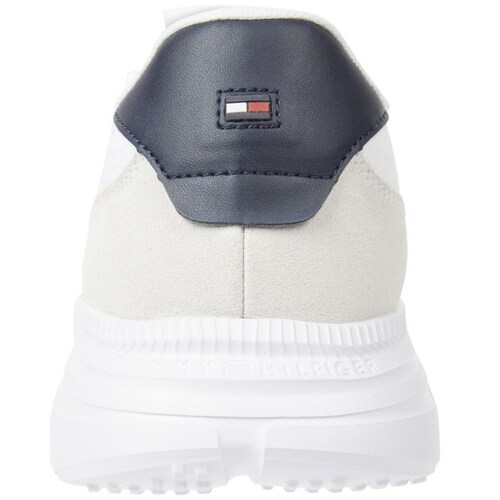Tenis Blanco Textil Tommy Hilfiger