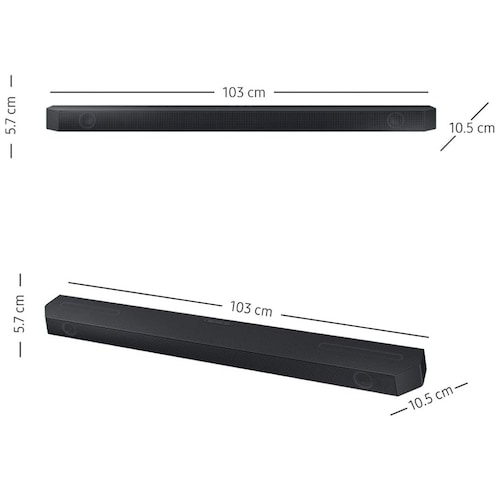 Barra de Sonido Samsung Hw-Q600Czx 3.1.2 Ch