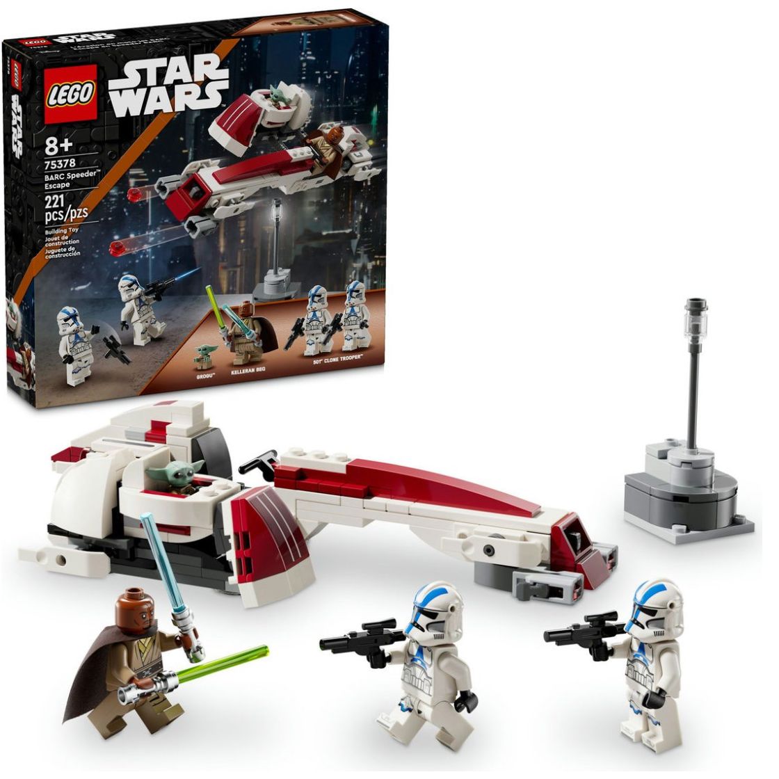 Escape en Speeder Barc