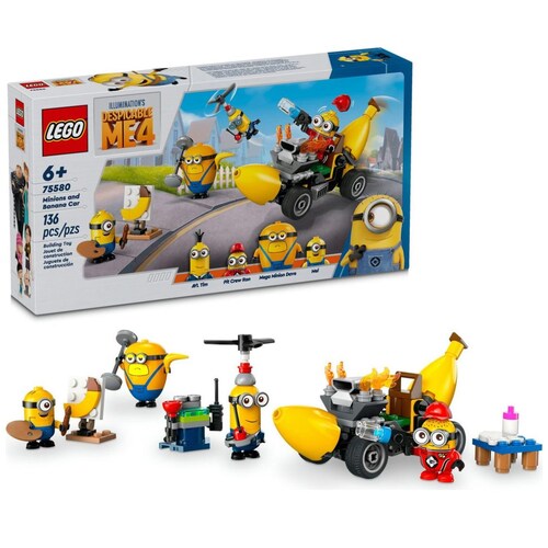 Minions y Auto Banana