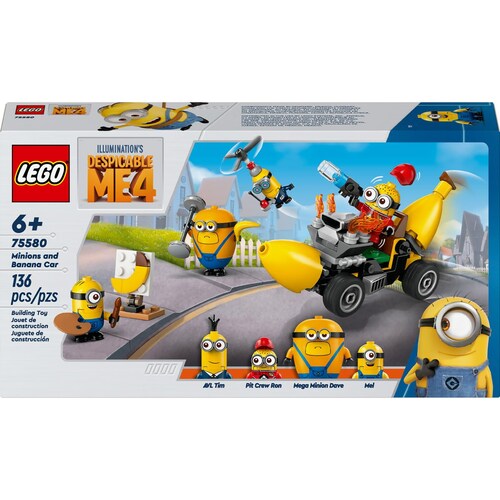 Minions y Auto Banana