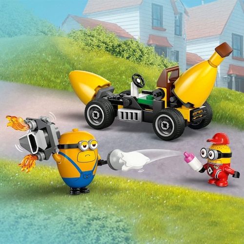 Minions y Auto Banana