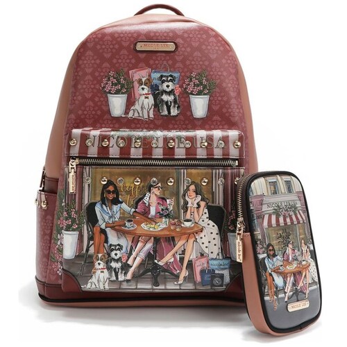 Mochila Nicole Lee Café Sisters Secret para Mujer