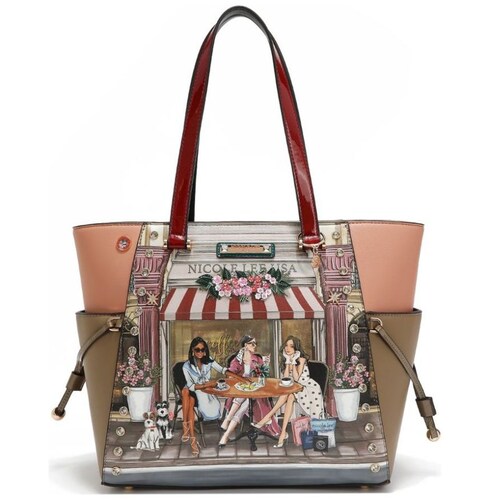 Bolso Nicole Lee Café Sisters Secret para Mujer