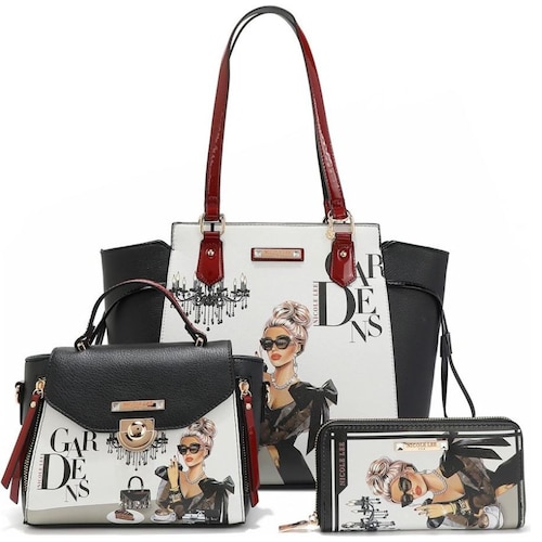 Set 3 Pzas Nicole Lee Negro Lady In Black para Mujer