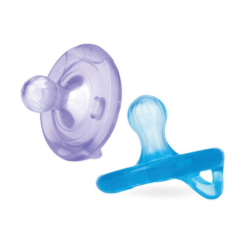 Set 2 Pack Chupones Nuby Estilo Cereza 0 a 6 Meses