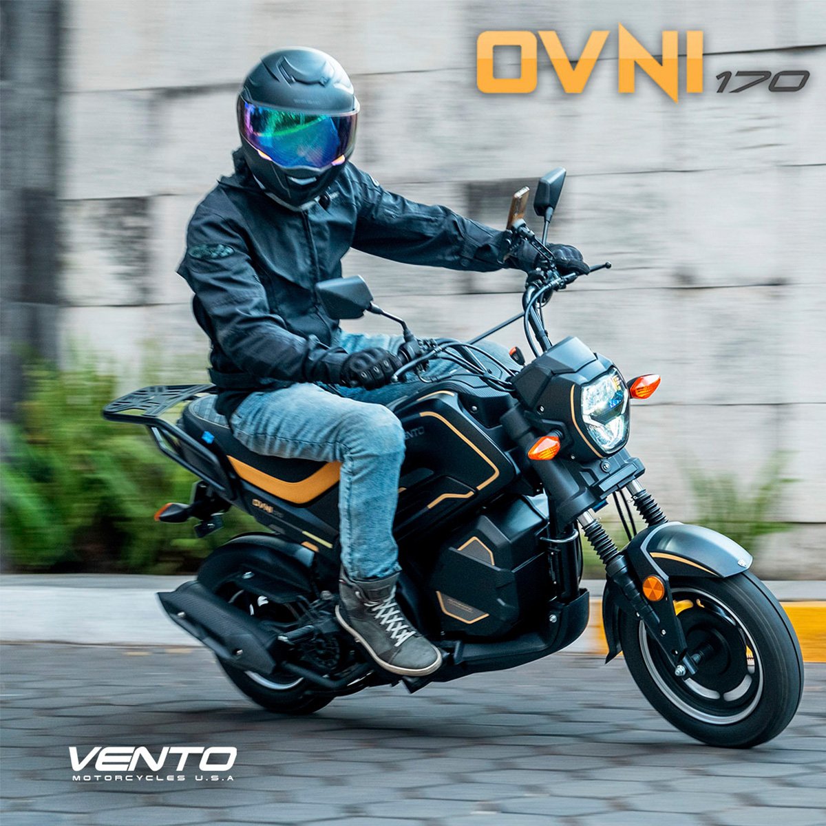 Motocicleta Vento Ovni 170Cc Negra 2024