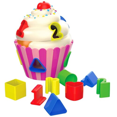 The Learning Journey Cupcake Clasificador de Formas