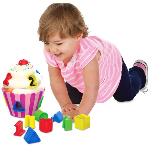 The Learning Journey Cupcake Clasificador de Formas