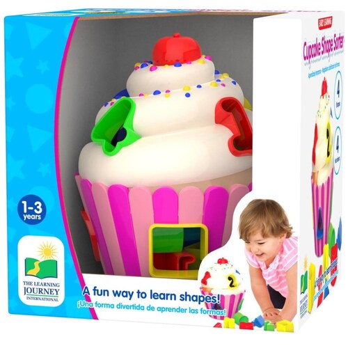 The Learning Journey Cupcake Clasificador de Formas