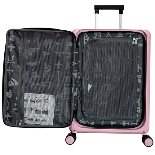 Maleta Pegable Hs Toledo 20" Rosa Peak Tour