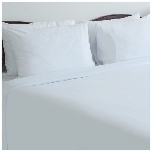 Sábanas Queen Size 50/50 America Home Blancas
