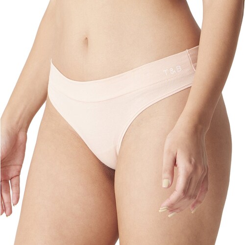 Tanga Lisa de Algodón Tops & Bottoms