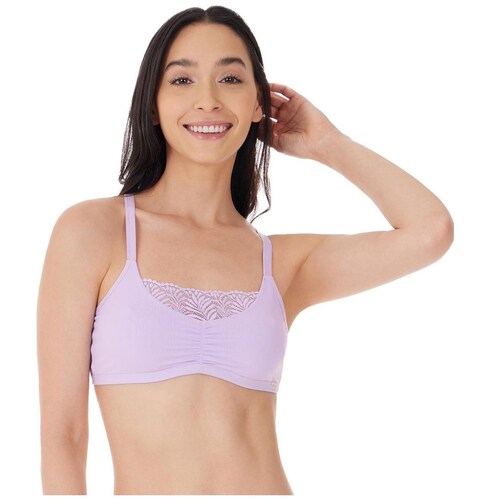 Top Liso Skinny para Mujer