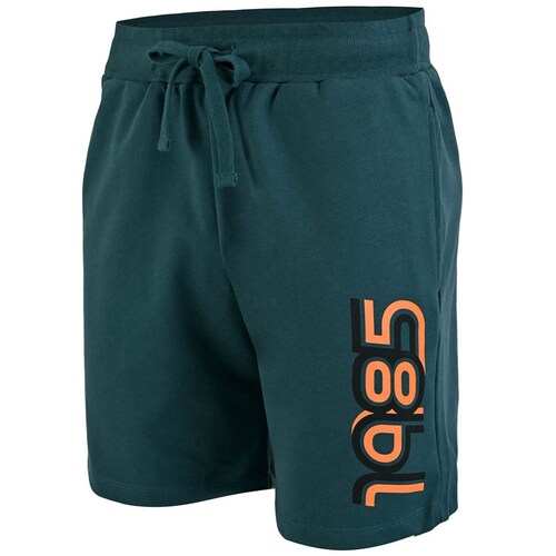 Short Estampado Polo Club Short Cinta Ajustable en Cintura para Hombre
