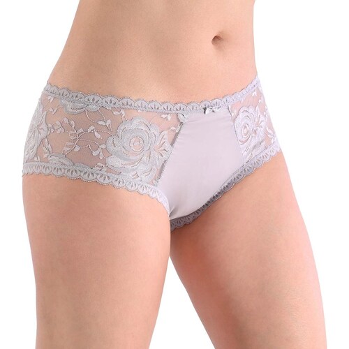 Set de 3 Panties con Encaje y Moño Daisy Fuentes