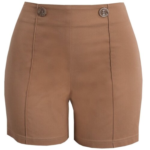Short Kitana Corte Recto Diseño Liso para Mujer