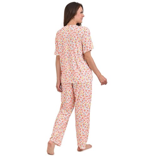 Pijama de Manga Corta Y Pantalón Night Stars para Mujer