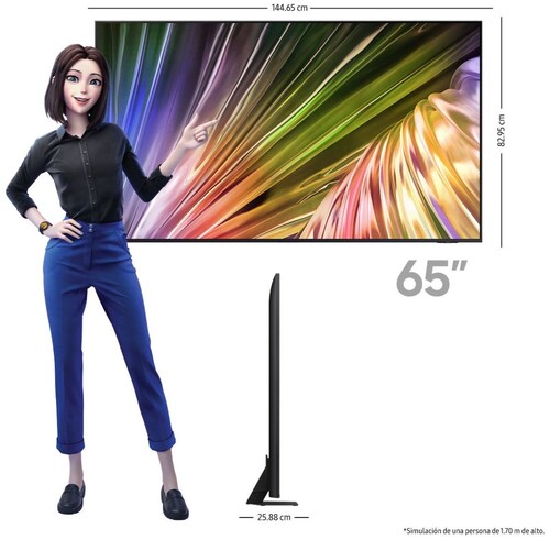 Pantalla Samsung 65 Pulgadas 4K Neoqled Qn65Qn85Dbfxzx