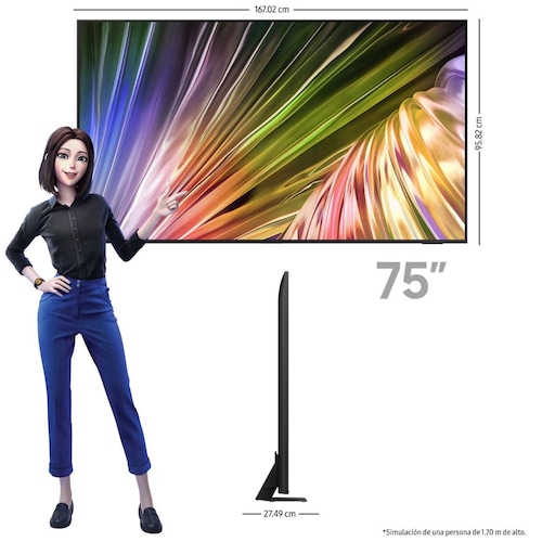 Pantalla Samsung 75 Pulgadas 4K Neoqled Qn75Qn85Dbfxzx
