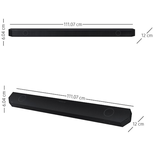 Barra de Sonido Samsung Hw-Q800Dzx Negra