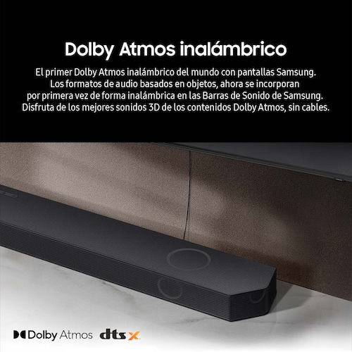 Barra de Sonido Samsung Hw-Q800Dzx Negra