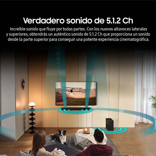 Barra de Sonido Samsung Hw-Q800Dzx Negra