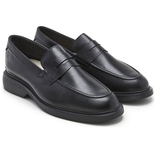 Mocasín en Piel Negro para Hombre 24 Hrs