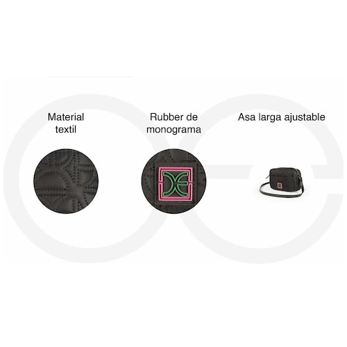 Bolso Crossbody Cloe Rosa para Mujer