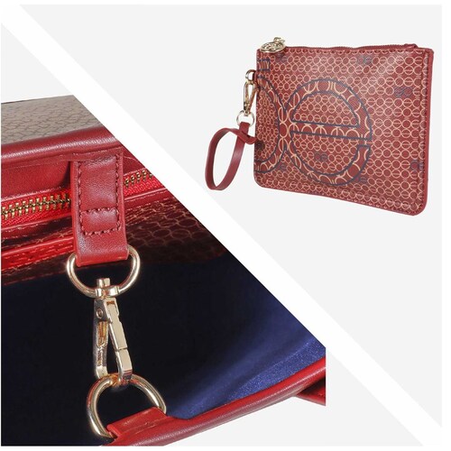 Bolso Tote Cloe Rojo para Mujer