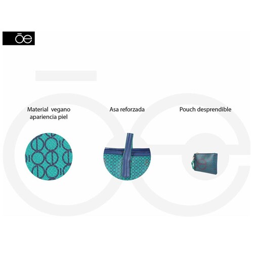Bolso Tote Cloe Multicolor para Mujer