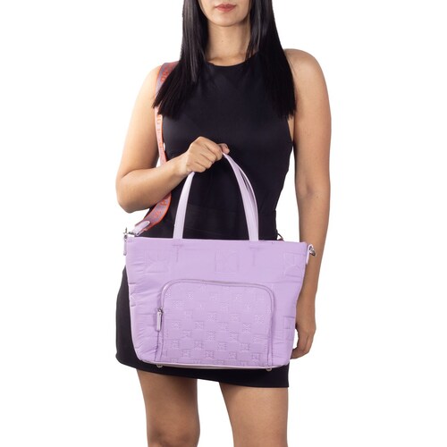 Bolso Tote Cloe Lila para Mujer