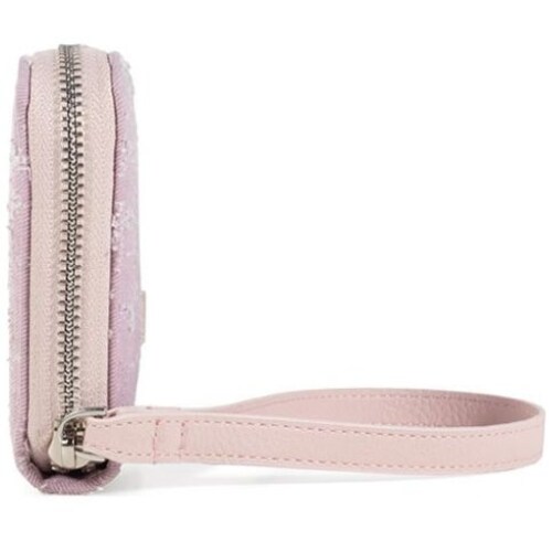 Billetera Cloe Cierre Sencillo Rosa para Mujer
