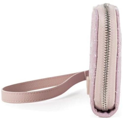 Billetera Cloe Cierre Sencillo Rosa para Mujer