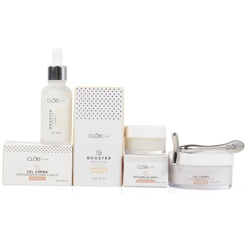 Kit Cloe Care Terapia Facial con Masajeador